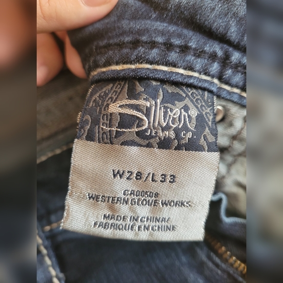 Silver Women's Jeans - Picture 4 of 4